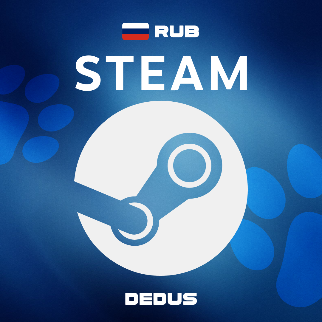 Пополнение Steam RU по логину