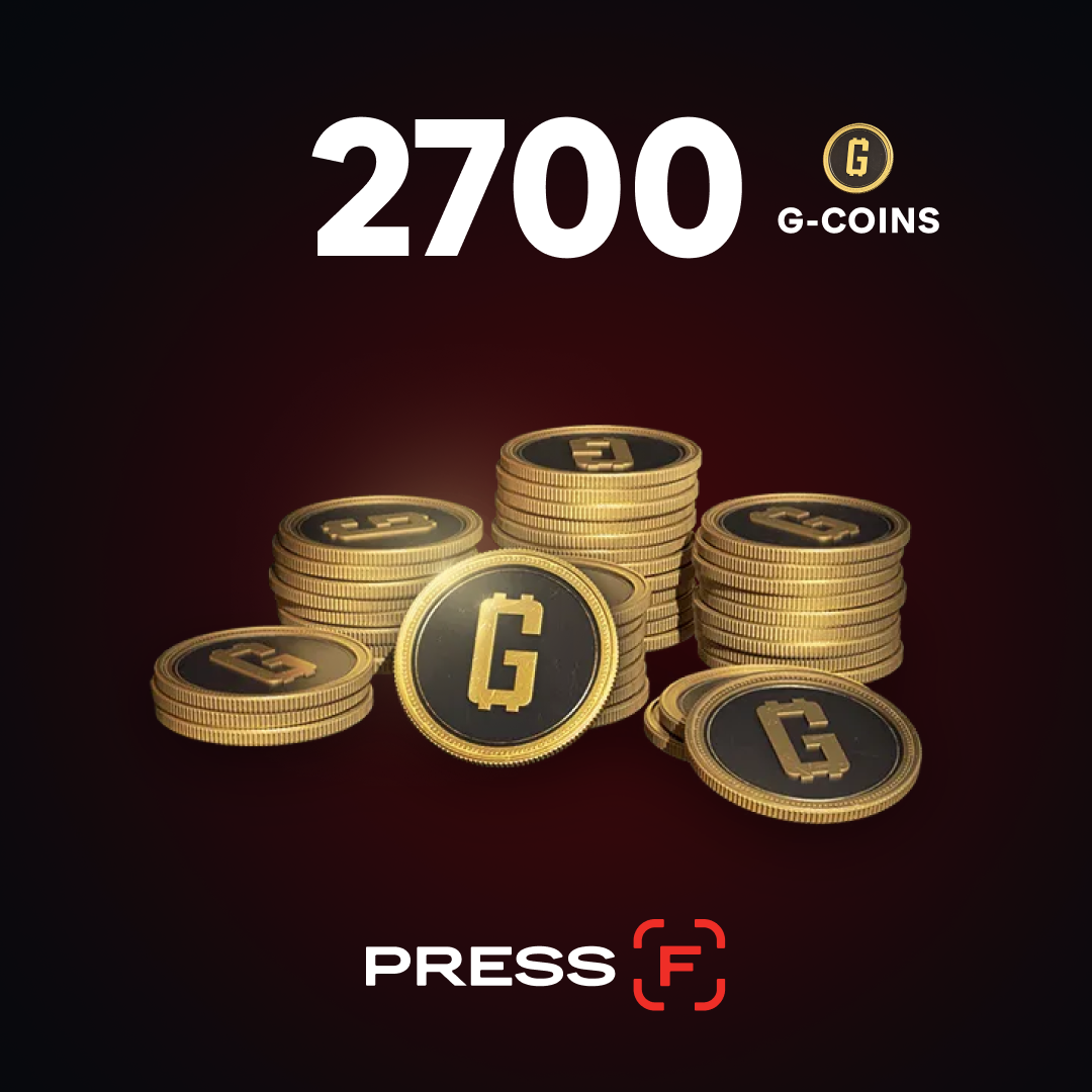 2500+200 G-Coins ключ активации
