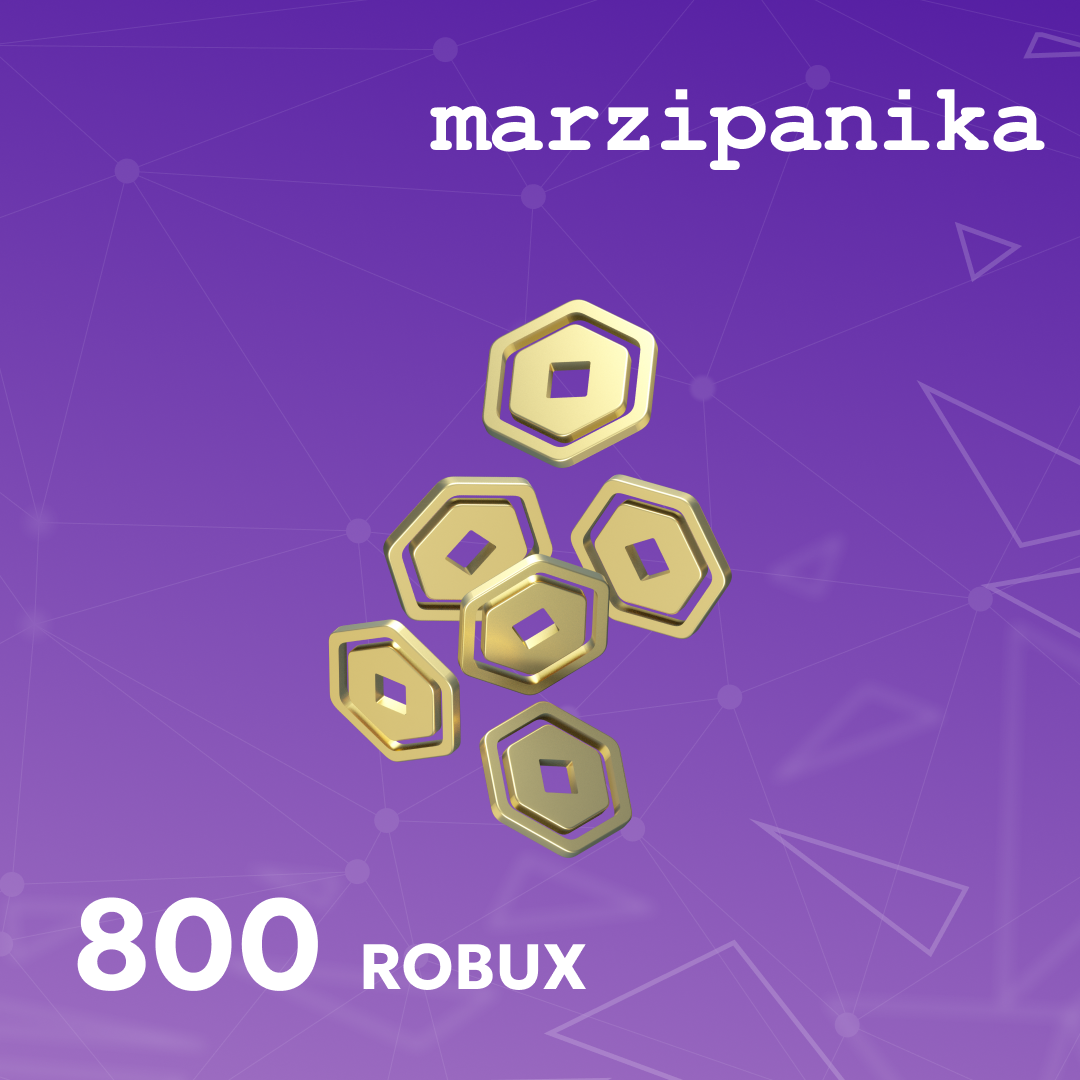 800 Robux ключ активации