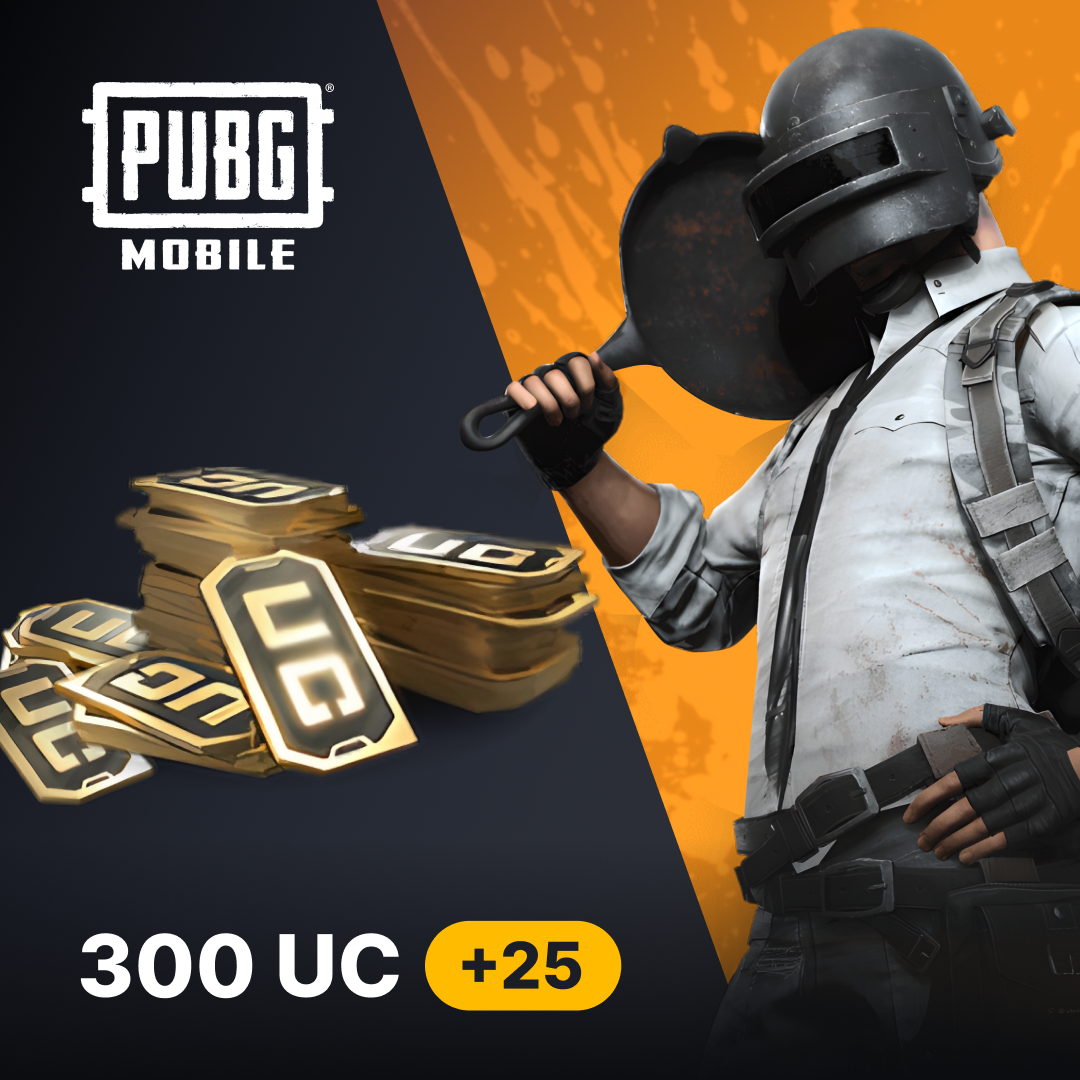 325 UC для PUBG Mobile по UID
