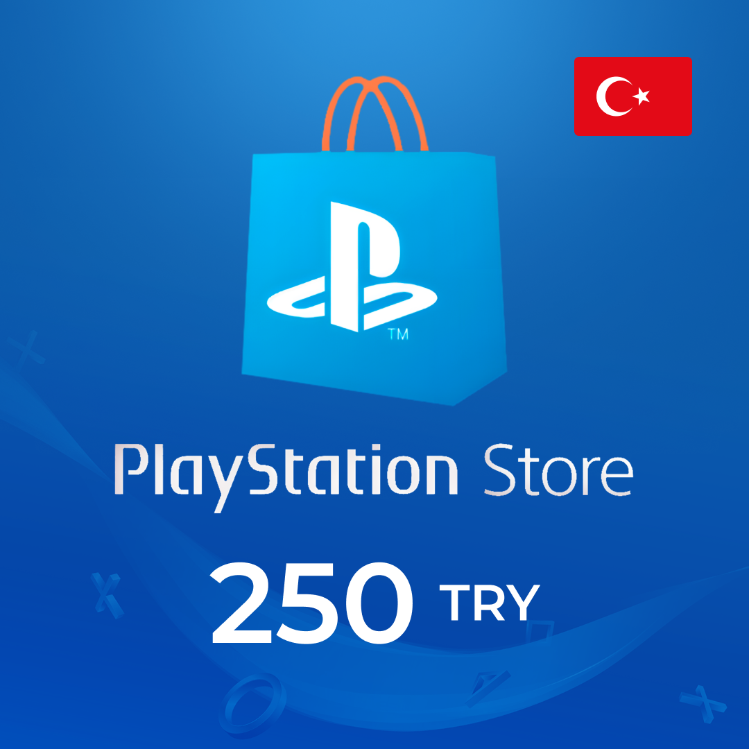 Карта пополнения PlayStation на 250 TRY