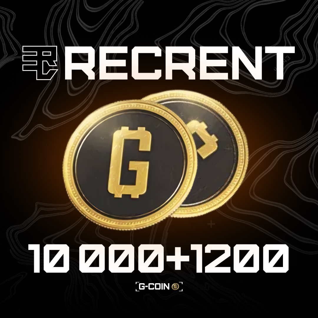 10000+1200 G-Coins ключ активации