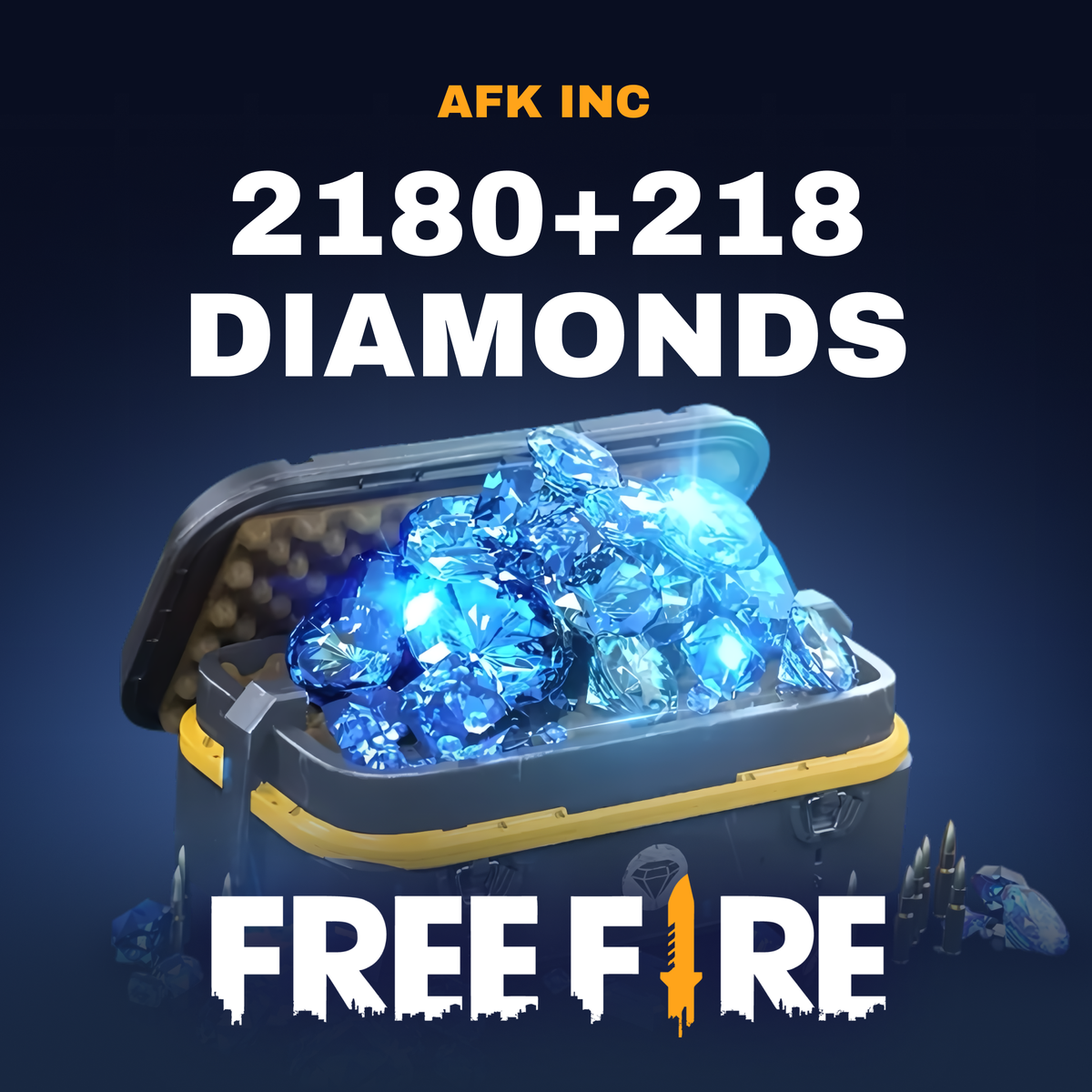 Garena Free Fire - 2398 Алмазов
