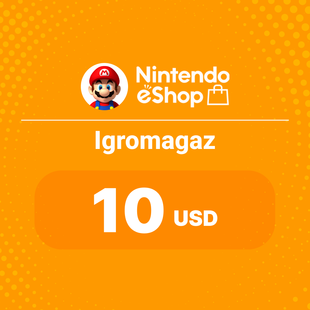 Карта Nintendo eShop на 10 USD >US<