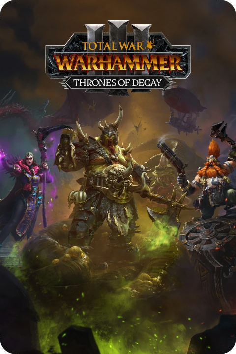 Total War: WARHAMMER III DLC thrones of decay bundle ключ steam GL