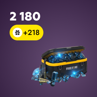 2398 Алмазов в Garena Free Fire по логину