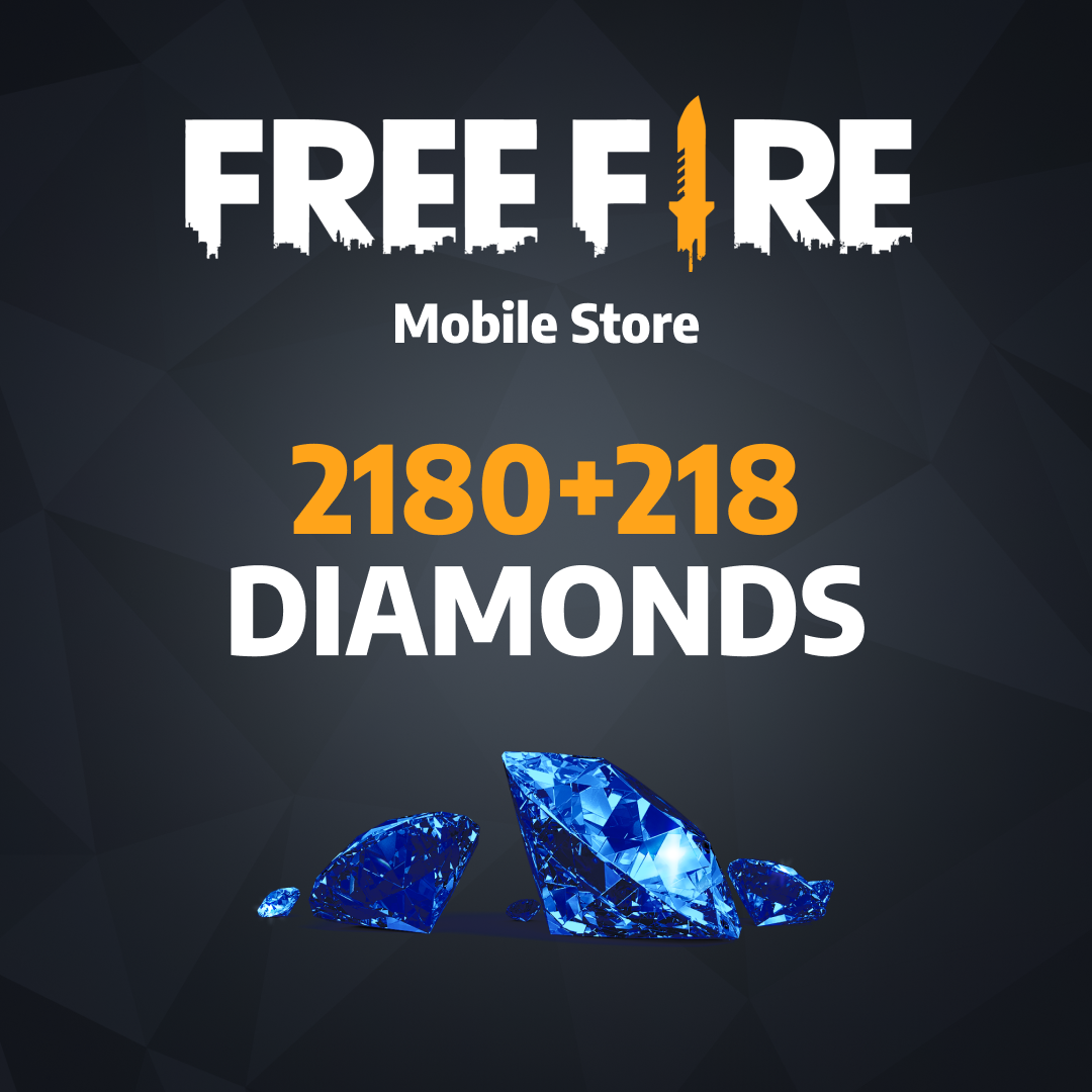 2398 Алмазов по логину для Garena Free Fire
