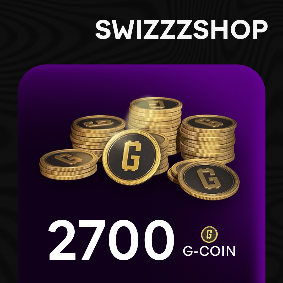 2500+200 G-Coins ключ активации