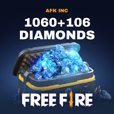 Garena Free Fire - 1166 Алмазов