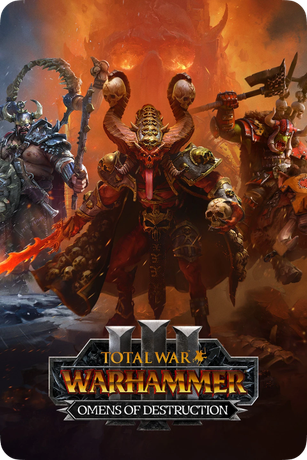 Total War: WARHAMMER III DLC omens of destruction bundle ключ steam GL