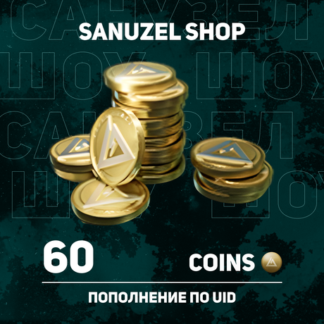 60 монет пополнение по ID